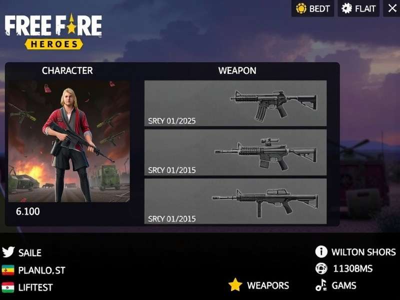 Free Fire Hardcore Heroes gameplay screenshot