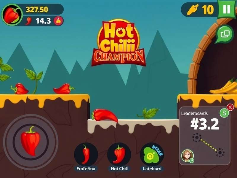 Hot Chili Champion social features and leaderboards