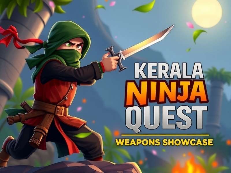 Kerala Ninja Quest Weapons Showcase