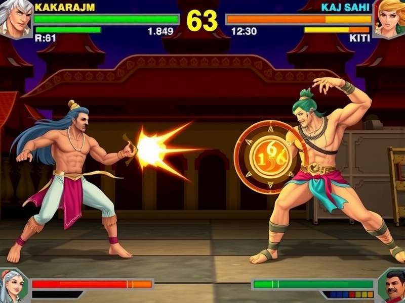 Bhadra character from Glorious Kolkata Fighter