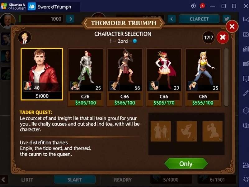 Sword Of Triumph Quests - Epic Battle Scene Sword Of Triumph Quests Gameplay Screenshot