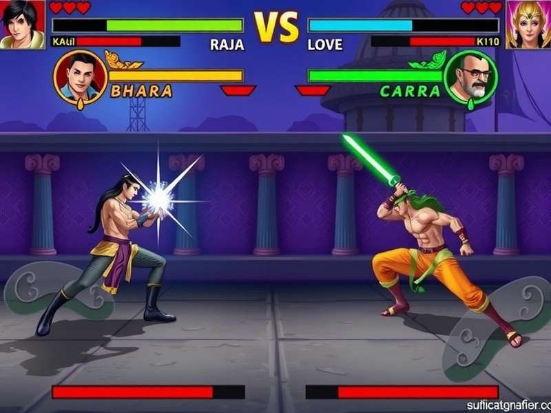 Kali character from Glorious Kolkata Fighter