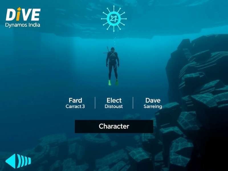 Dive Dynamos India Character Selection Screen
