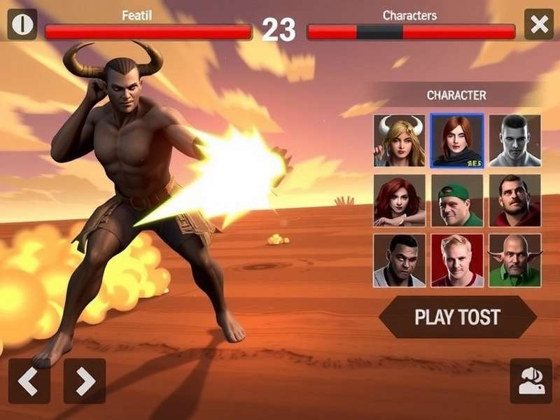 Bull Thunder character customization interface