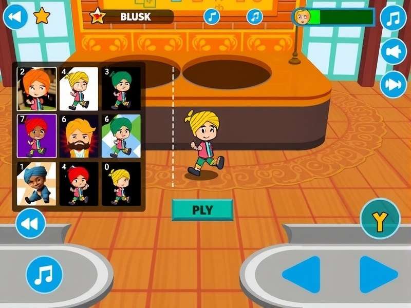 Punjabi Groove Sprint character customization options