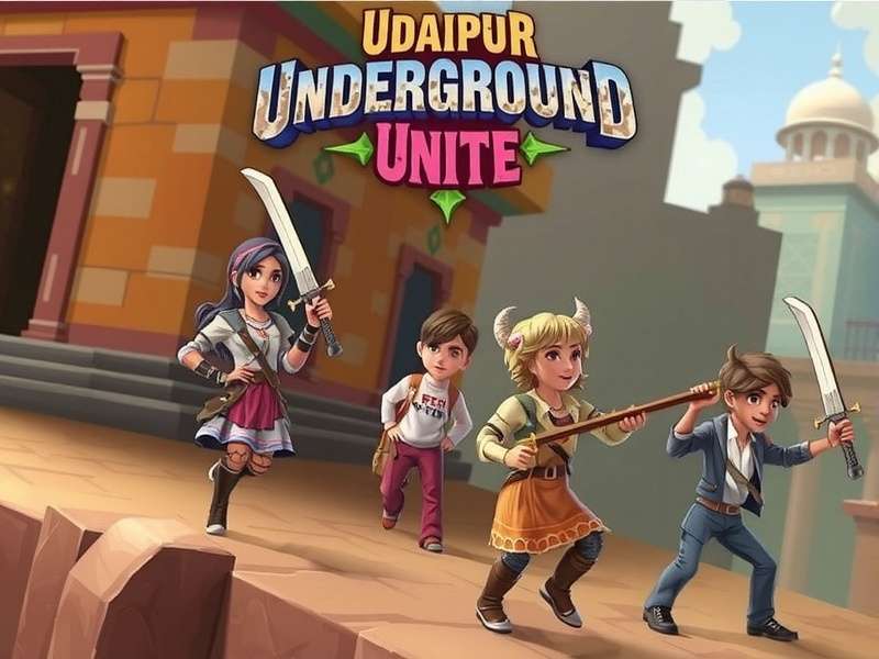 Udaipur Underground Unite Game Cover Art