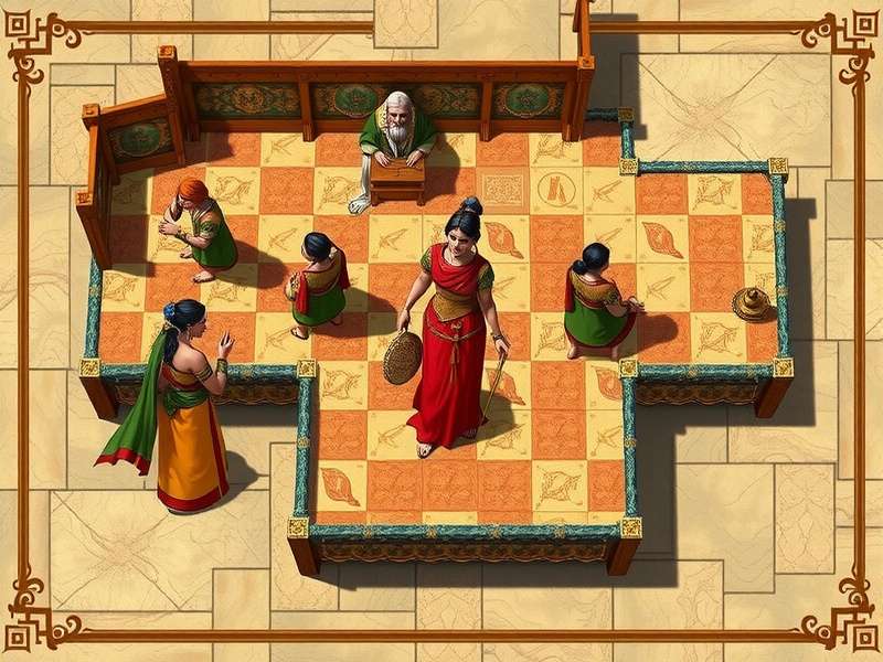 Ancient depiction of Drona S Wisdom gameplay