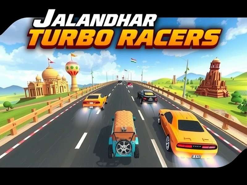 Jalandhar Turbo Racers track variety showing different Indian landscapes