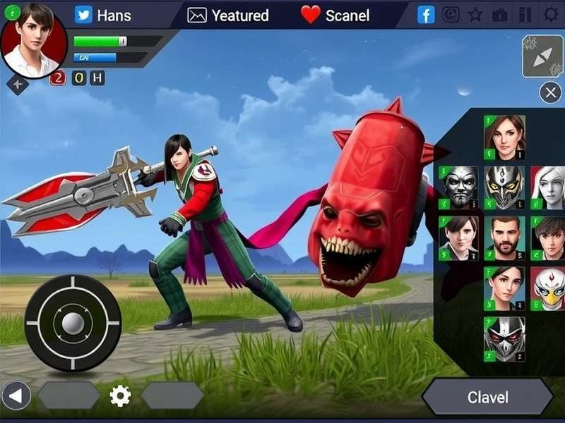 Vanguard Combat Legend strategy map and UI