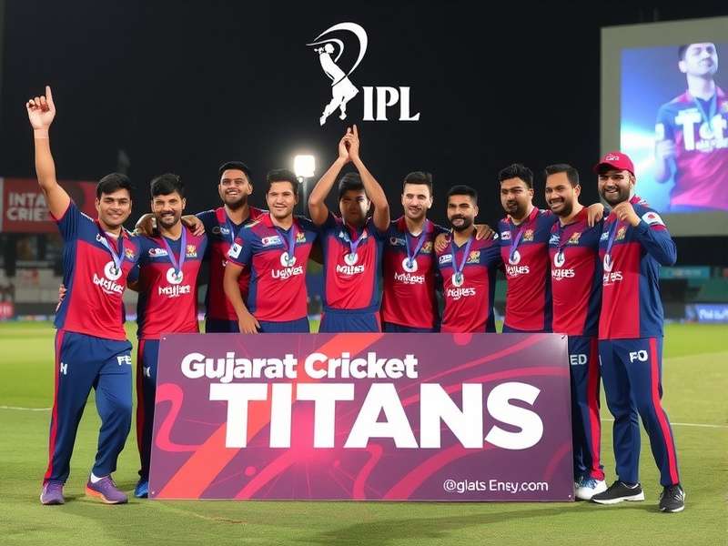 Gujarat Cricket Titans Team Logo