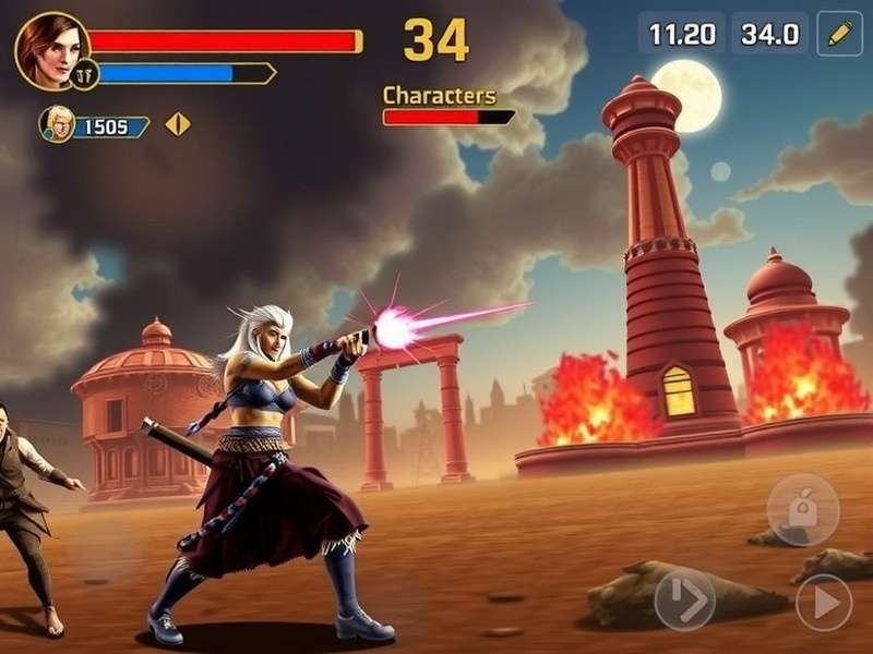 Raging Rampage Taj Takedown Game Screenshot