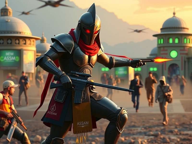 Assam Sentinel Warrior Game Cover Art