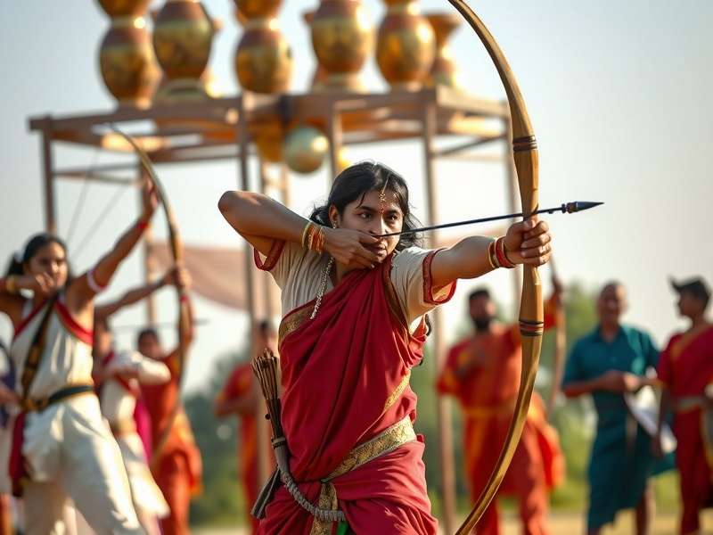 Modern Abids Arrower competition with international participants