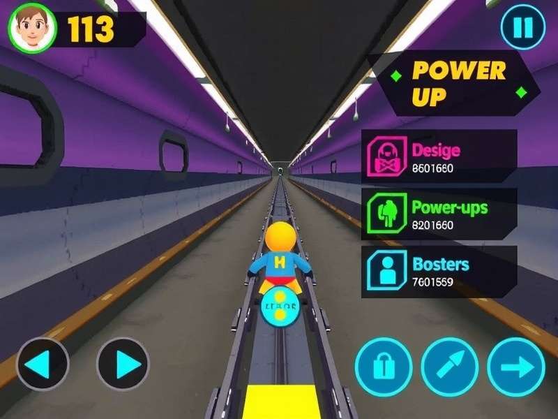 Subway Flow Rider character selection screen