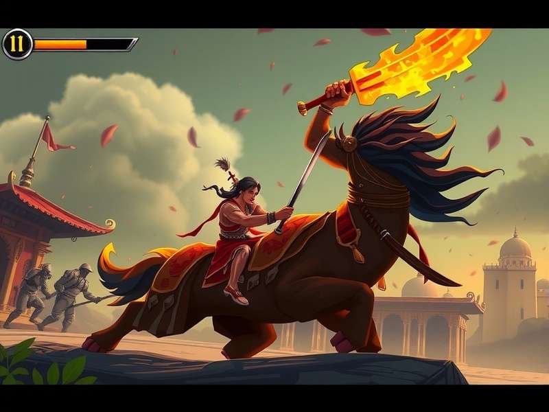 Character artwork from Indian Blaze Sword Dominion