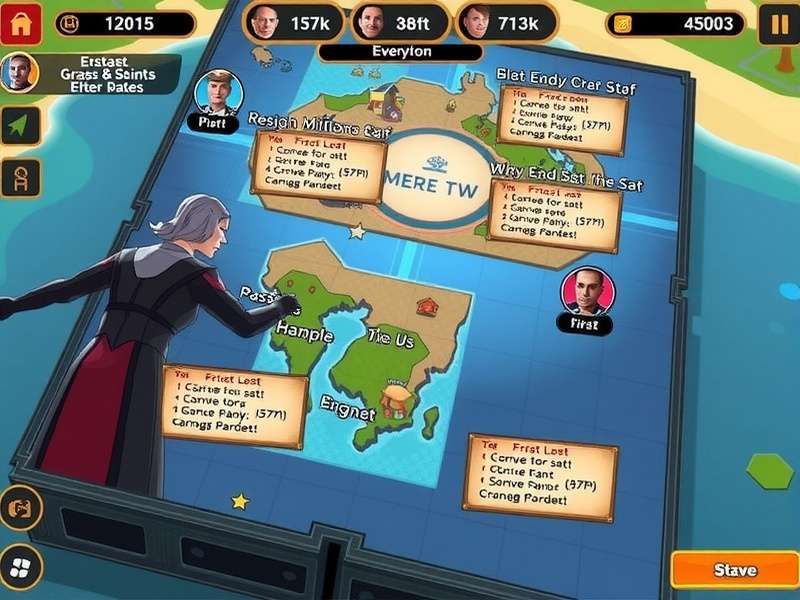 PCR Game Interface and Characters