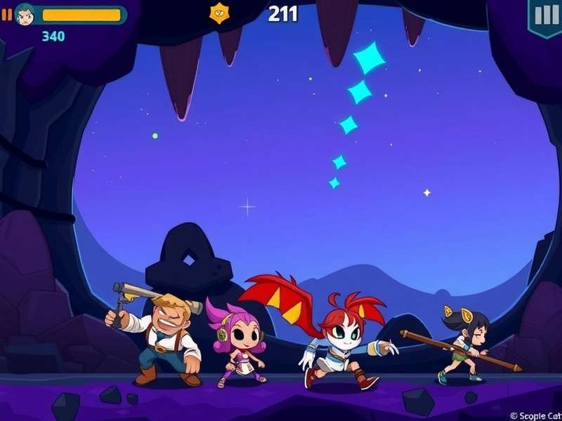 Character lineup from Desi Deep Blue Dash showing diverse designs