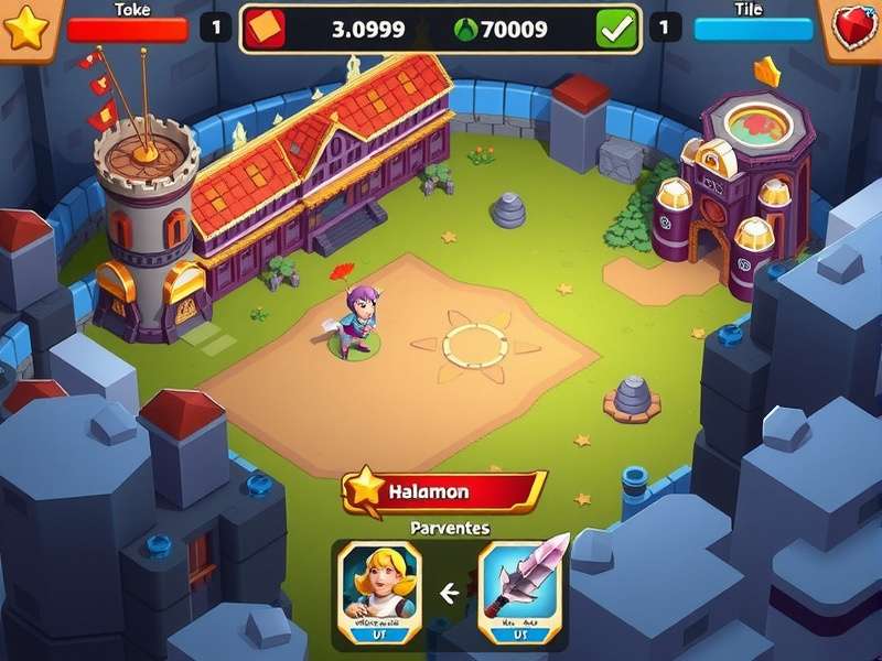 Cinnamon Kingdom Clash kingdom building interface