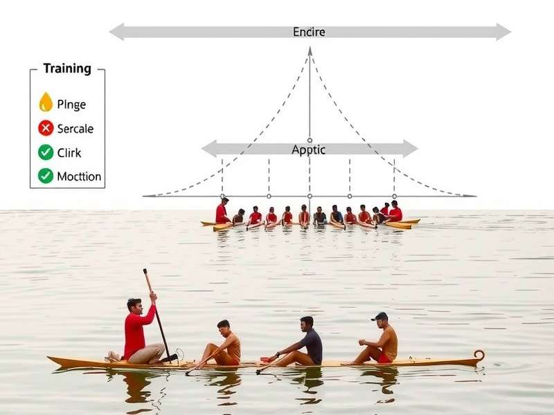 Diagram showing Krishna River Glider techniques and positions