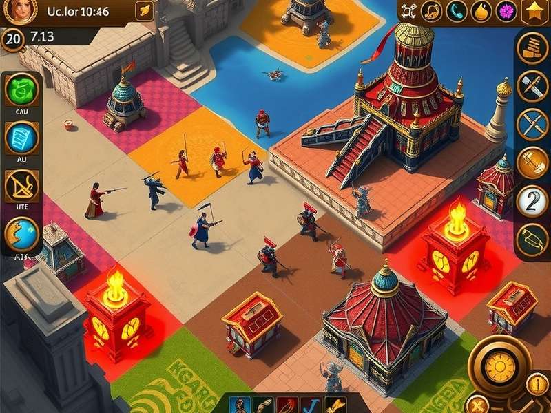 Aroma Empire Rise end-game content showing massive empire