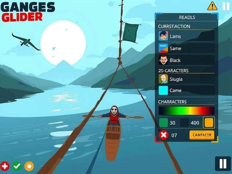 Ganges Glider development team working on game design