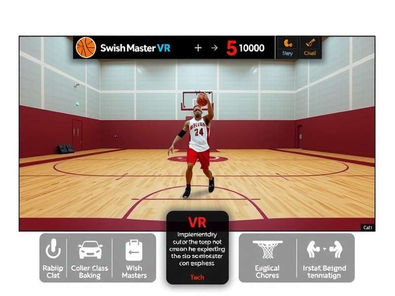 Swish Master VR technology diagram showing VR implementation