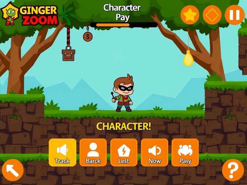 Quick Ginger Zoom Hero character selection screen