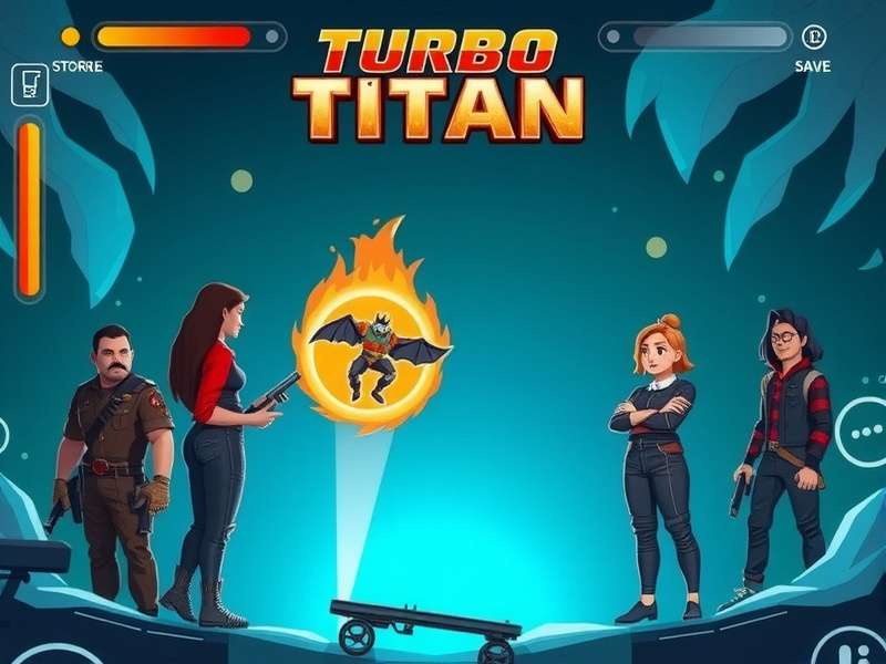 Turbo Titan development team working