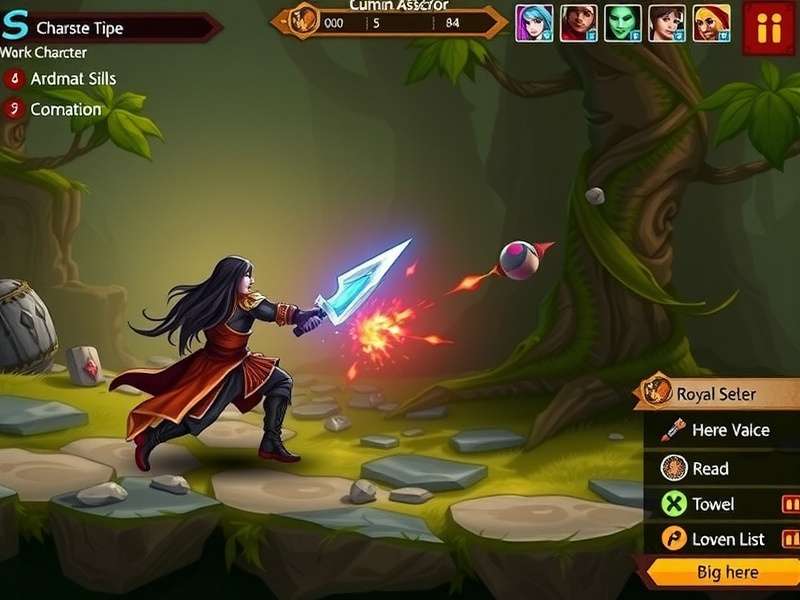 Cumin Warrior Ascend character selection screen