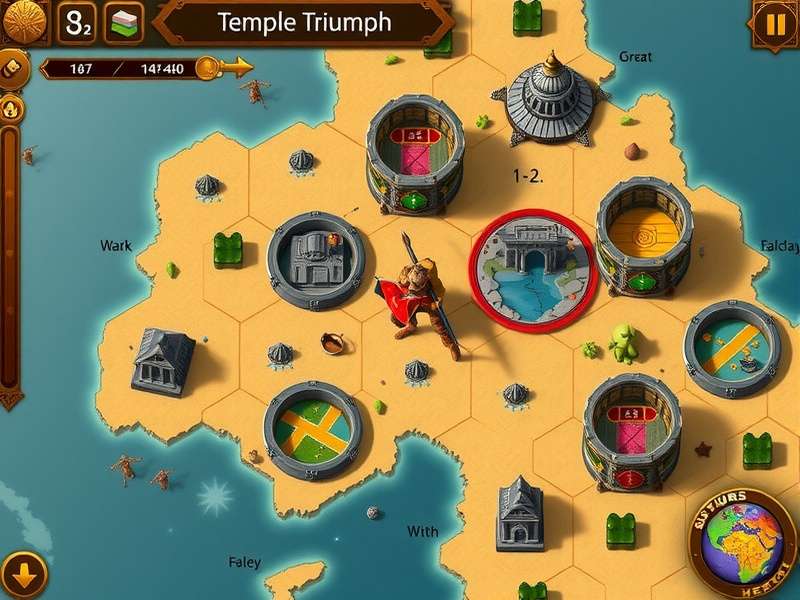 Temple Triumph cultural festival event screenshot