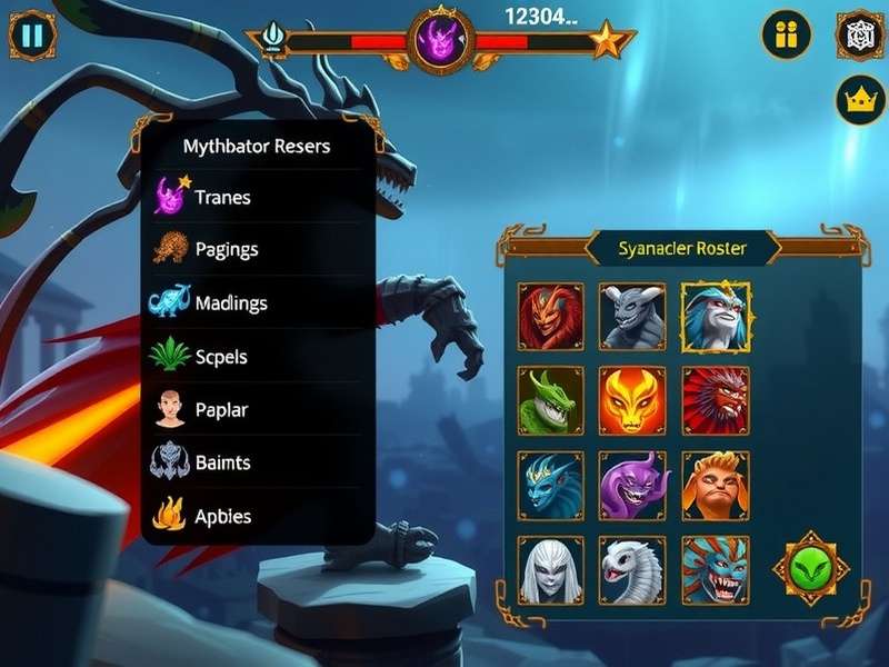 Trishul Heroic Journey gameplay screenshot showing epic battle scene