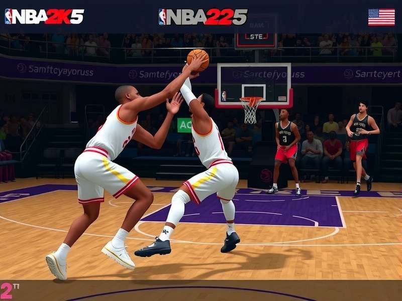 NBA 2K25 Block Ace gameplay screenshot showing advanced blocking mechanics
