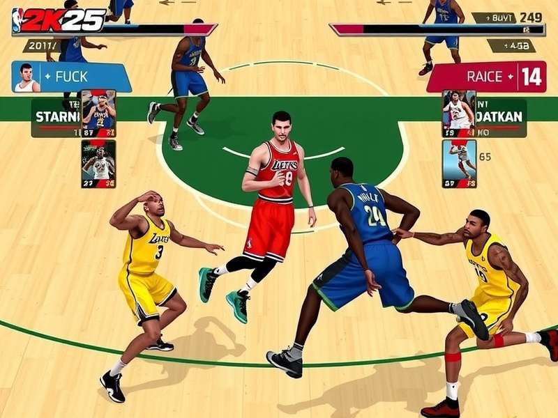 NBA 2K25 Block Ace MyTeam mode card collection and team building