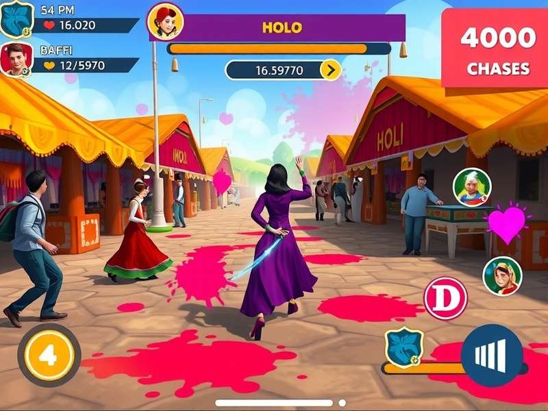 Holi Champion Battle character customization options