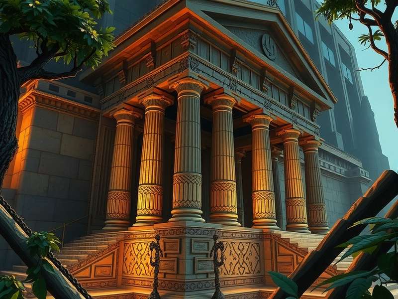 Temple Of Enigma Chase gameplay screenshot showing ancient temple puzzles