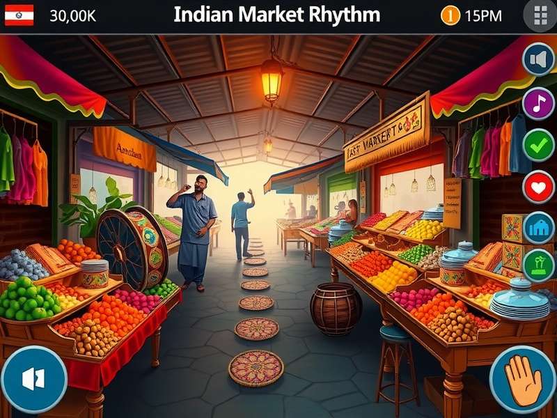 Indian Market Rhythms cultural education features