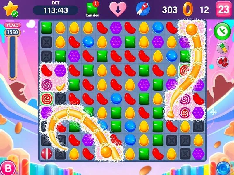 Candy Crunch Legend special candy combinations and effects