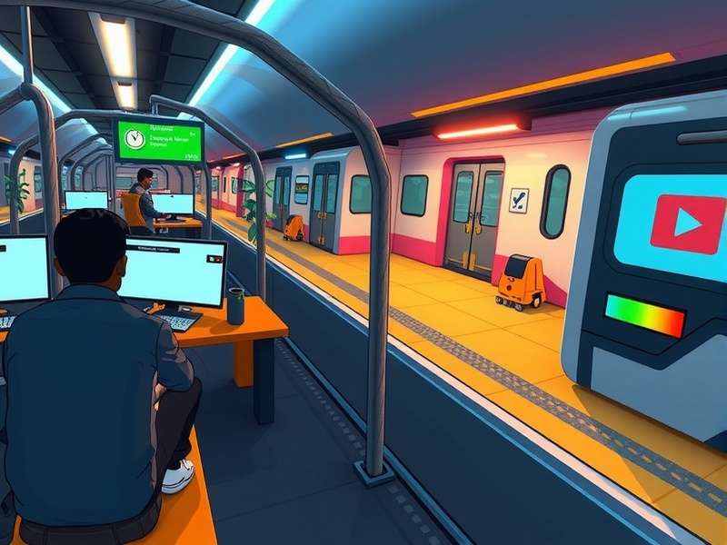 Kochi Metro Quest gameplay screenshot showing station management