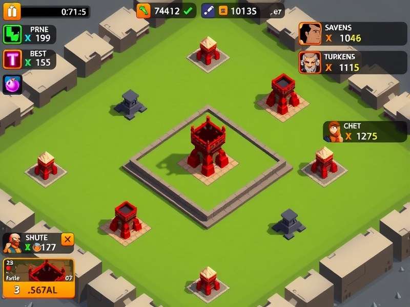 Advanced defensive formations in Defensive Dominators