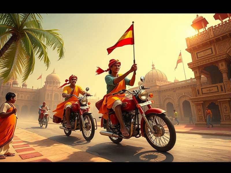 Cultural celebration featuring Gujarat Glory Glide