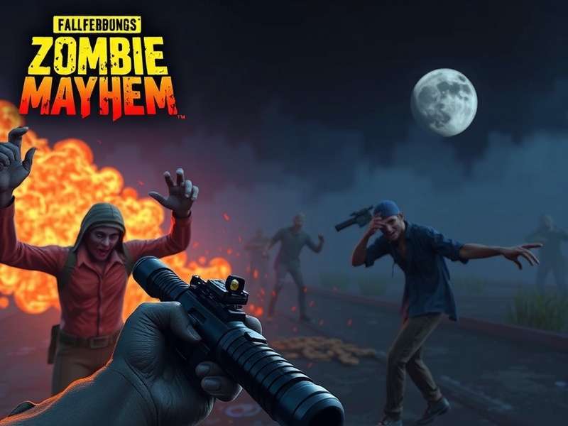 Weapon loadout in Zombie Mayhem PUBG