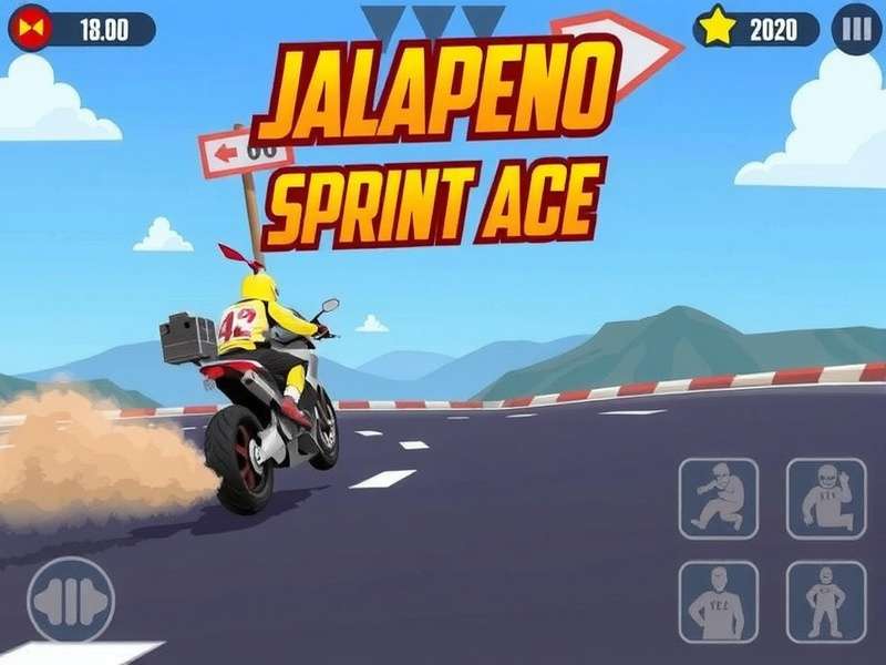 Jalapeno Sprint Ace racing strategy illustration