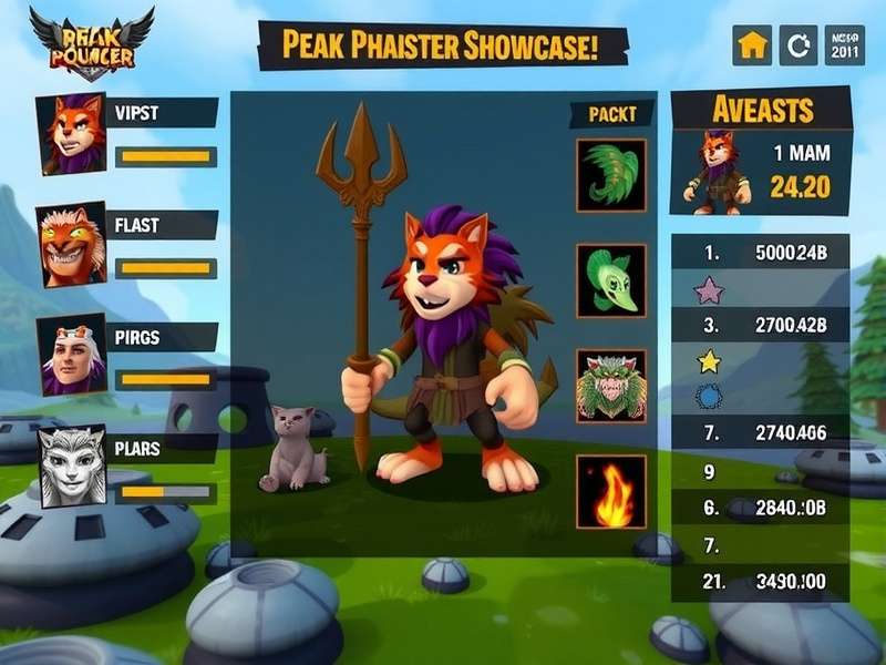 Peak Pouncer Master Game Interface