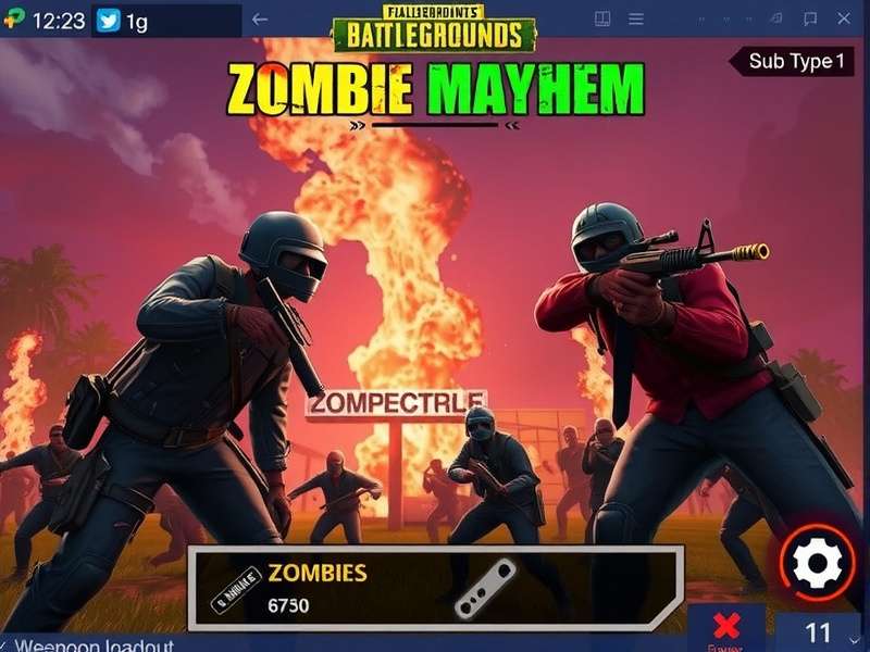 Zombie types in Zombie Mayhem PUBG