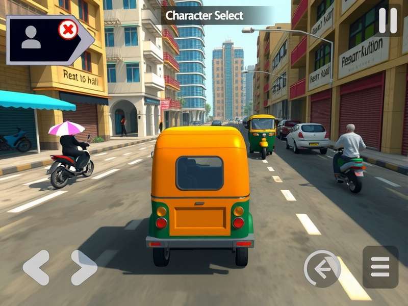 Mumbai Road Rush shortcut through alleyway