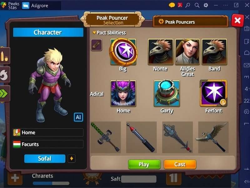 Peak Pouncer Master Character Abilities Showcase