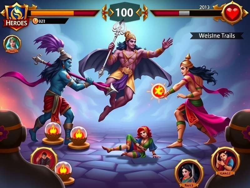 Durga character from Mystic Heroes