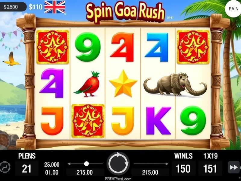 Spin Goa Rush Game Symbols