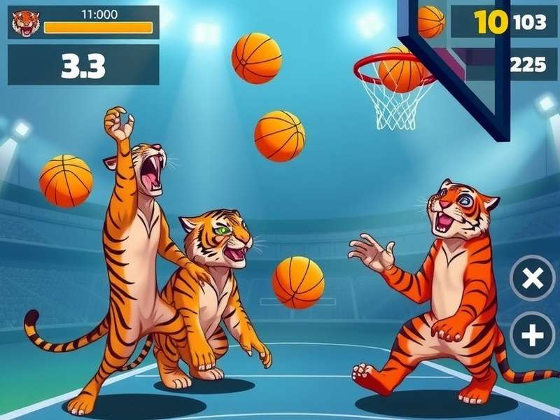Different tiger varieties available in Tiger Slam Dunk Showdown
