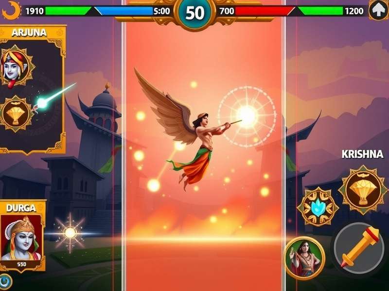 Arjuna character from Mystic Heroes